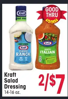 Jewel-Osco Kraft Salad Dressing offer