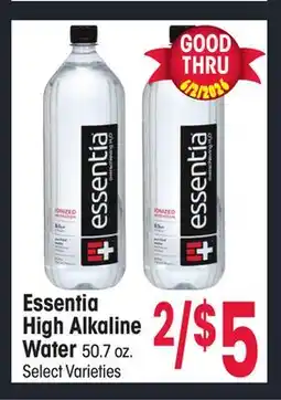 Jewel-Osco Essentia High Alkaline Water offer