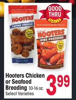 Jewel-Osco Hooters Chicken or Seafood Breading offer