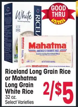 Jewel-Osco Riceland Long Grain Rice or Mahatma Long Grain offer
