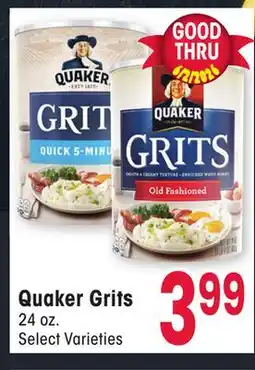Jewel-Osco Quaker Grits offer