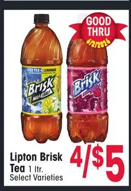 Jewel-Osco Lipton Brisk Tea offer