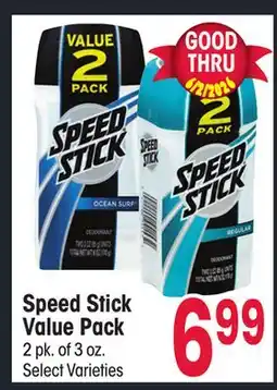 Jewel-Osco Speed Stick Value Pack offer