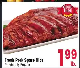 Jewel-Osco Fresh Pork Spare Ribs offer