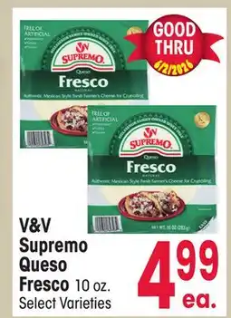 Jewel-Osco V & V Supremo Queso Fresco offer