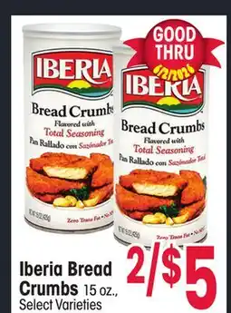 Jewel-Osco Iberia Bread Crumbs offer