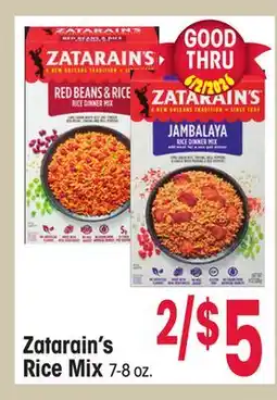 Jewel-Osco Zatarain's Rice Mix offer