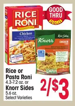 Jewel-Osco Rice or Pasta Roni 4.3-7.2 oz. or Knorr Sides 5.6 oz offer