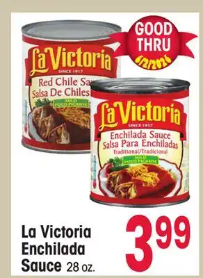 Jewel-Osco La Victoria Enchilada Sauce offer