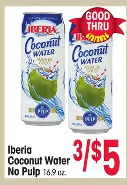 Jewel-Osco Iberia Coconut Water No Pulp offer