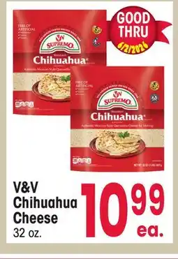Jewel-Osco V&V Chihuahua Cheese offer