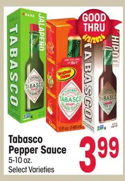 Jewel-Osco Tabasco Pepper Sauce offer