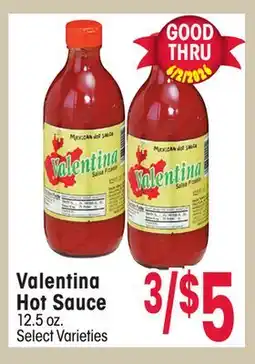 Jewel-Osco Valentina Hot Sauce offer