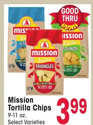 Jewel-Osco Mission Tortilla Chips offer