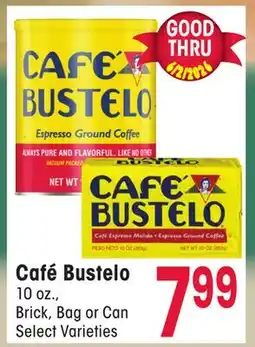 Jewel-Osco Café Bustelo offer
