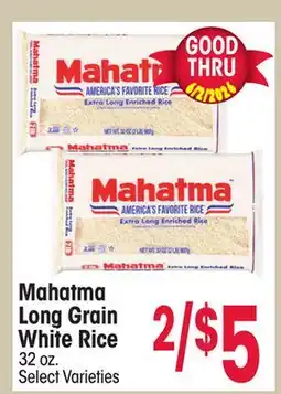 Jewel-Osco Mahatma Long Grain Long Grain White Rice offer