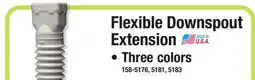 Menards Flexible Downspout Extension offer