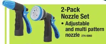 Menards 2-Pack Nozzle Set offer