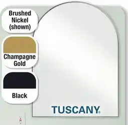 Menards Tuscany Framed Mirror offer