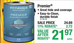 Menards INTERIOR FLAT PAINT & PRIMER Premier offer