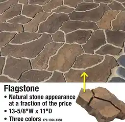 Menards PATIO BLOCKS & PAVERS Flagstone offer
