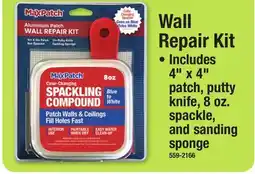 Menards Wall Repair Kit offer
