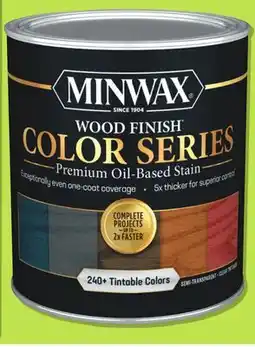Menards INTERIOR WOOD STAIN Color Series Oil-Based offer