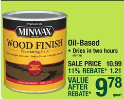 Menards Oil-Based offer