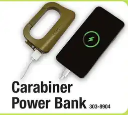 Menards Carabiner Power Bank offer