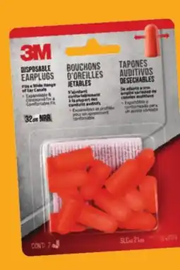 Menards 7-Pair Foam Earplugs offer