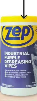 Menards 65-Count Industrial Degreasing Wipes offer
