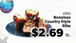 Living Fresh Market USGI Boneless Country Style Ribs offer