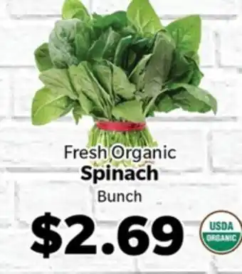 Living Fresh Market Fresh Organic Spinach offer