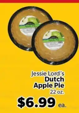 Living Fresh Market Jessie Lord's Dutch Apple Pie offer