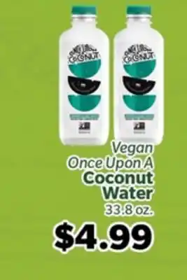 Living Fresh Market Vegan Once Upon A Coconut Water offer