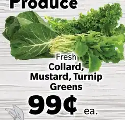 Living Fresh Market Fresh Collard, Mustard, Turnip Greens offer