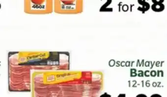 Living Fresh Market Oscar Mayer Bacon offer