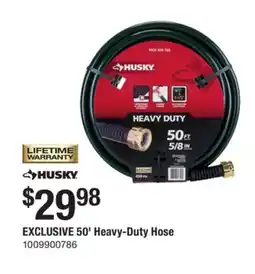 The Home Depot HUSKY 50' Heavy-Duty Hose offer