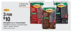 The Home Depot VIGORO 2 cu. ft. Colored Mulch offer