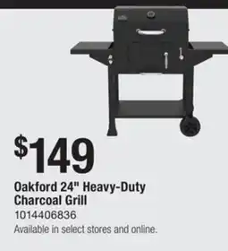 The Home Depot NEXGRILL Oakford 24 Heavy-Duty Charcoal Grill offer