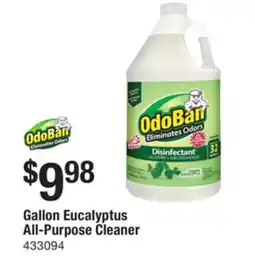 The Home Depot ODOBAN Gallon Eucalyptus All-Purpose Cleaner offer