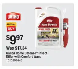 The Home Depot ORTHO Gallon Home Defense Insect Killer with Comfort Wand offer