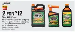 The Home Depot SPECTRACIDE Weed Stop For Lawns Plus Crabgrass offer