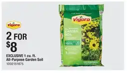 The Home Depot VIGORO 1 cu. ft. All-Purpose Garden Soil offer