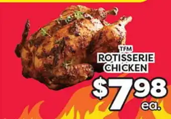 Torres Supermercado TFM ROTISSERIE CHICKEN offer