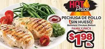 Torres Supermercado BONELESS CHICKEN BREAST offer