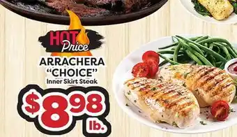 Torres Supermercado ARRACHERA CHOICE Inner Skirt Steak offer