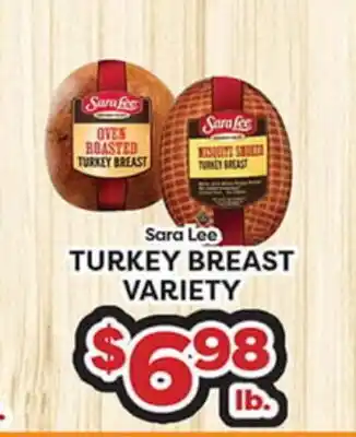 Torres Supermercado Sara Lee TURKEY BREAST VARIETY offer