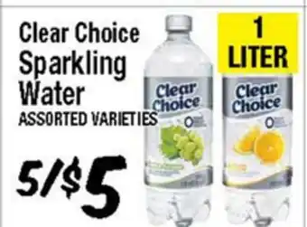 Western Beef Clear Choice Sparkling Water offer