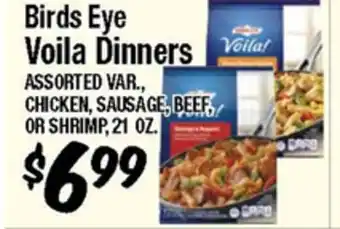 Western Beef Birds Eye Voila Dinners offer